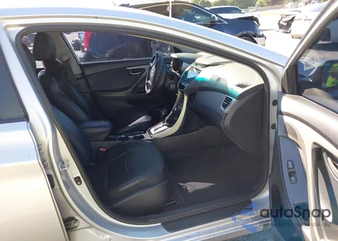 2013 Hyundai Elantra Limited из США, поврежденный, VIN KMHDH4AE2DU556722